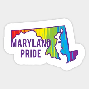 Maryland Pride Sticker